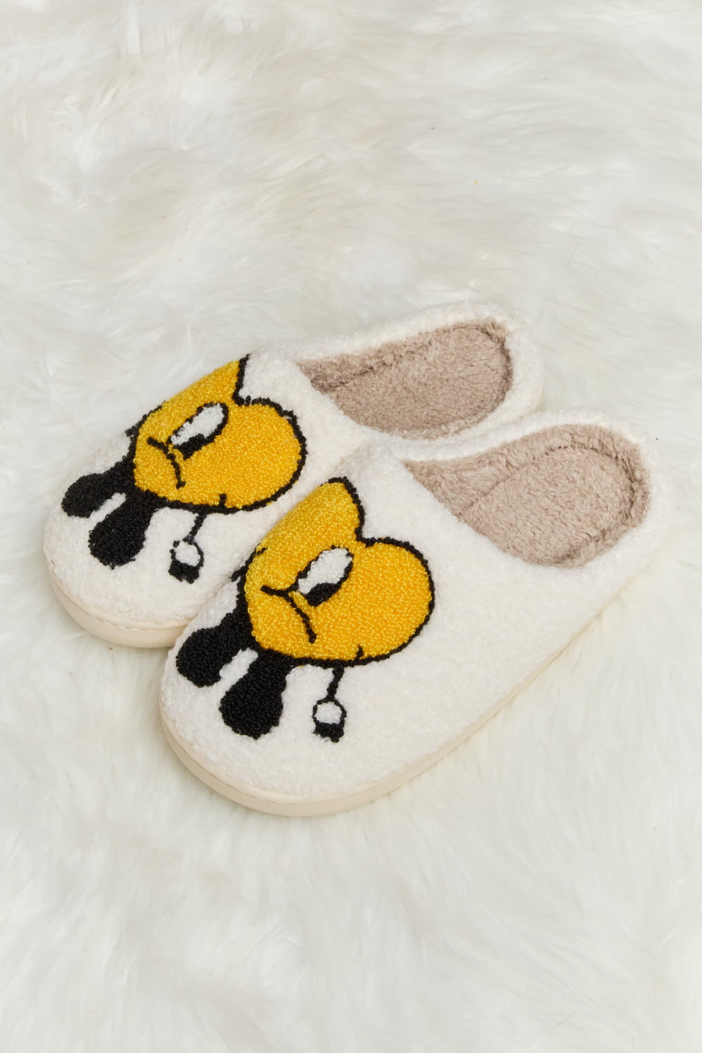 Loving You Heart Plush Slippers