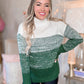 Cozy Pine Turtleneck Sweater