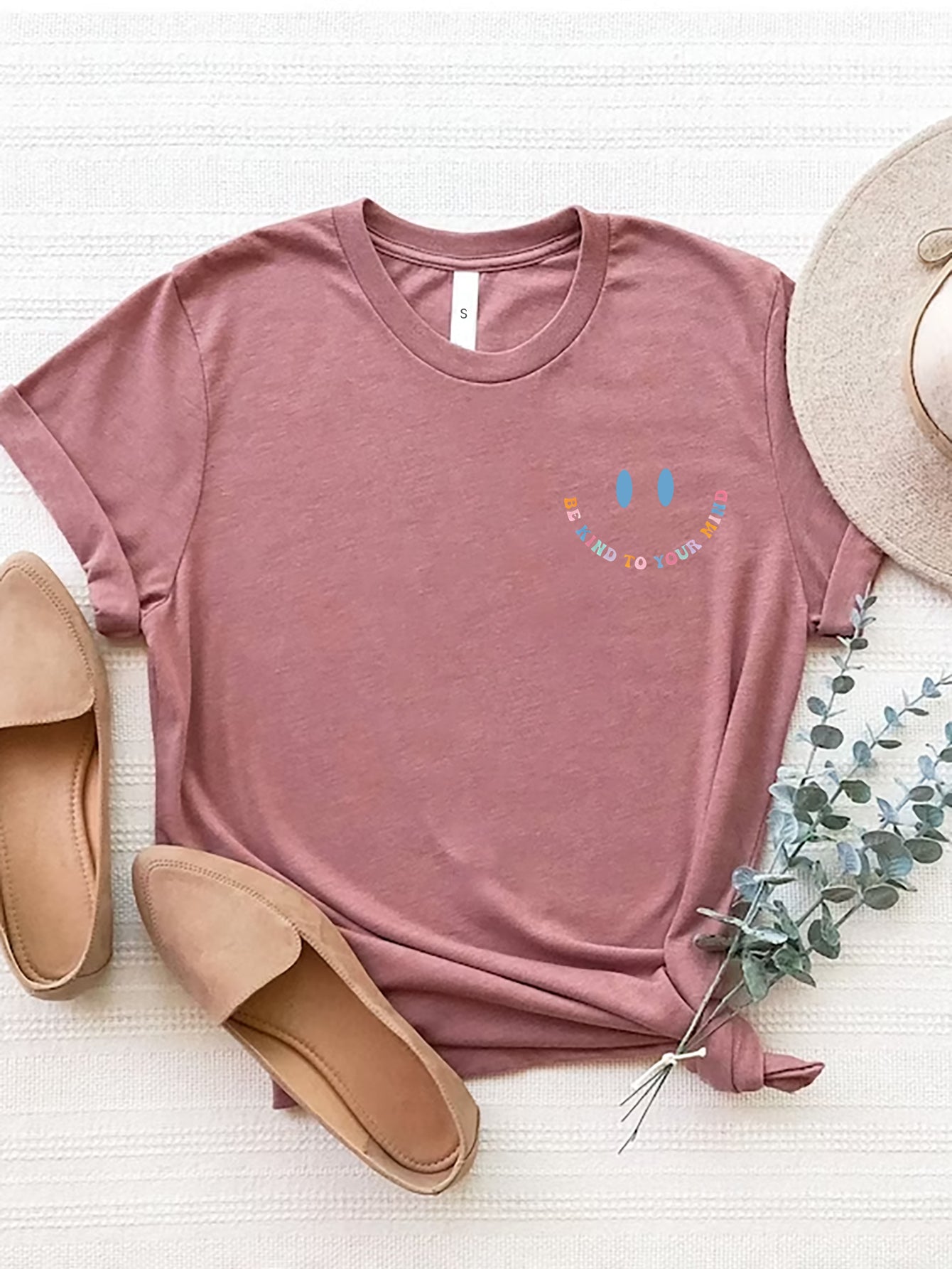 Be Kind to Your Mind Graphic Tee - Cheeky Chic Boutique