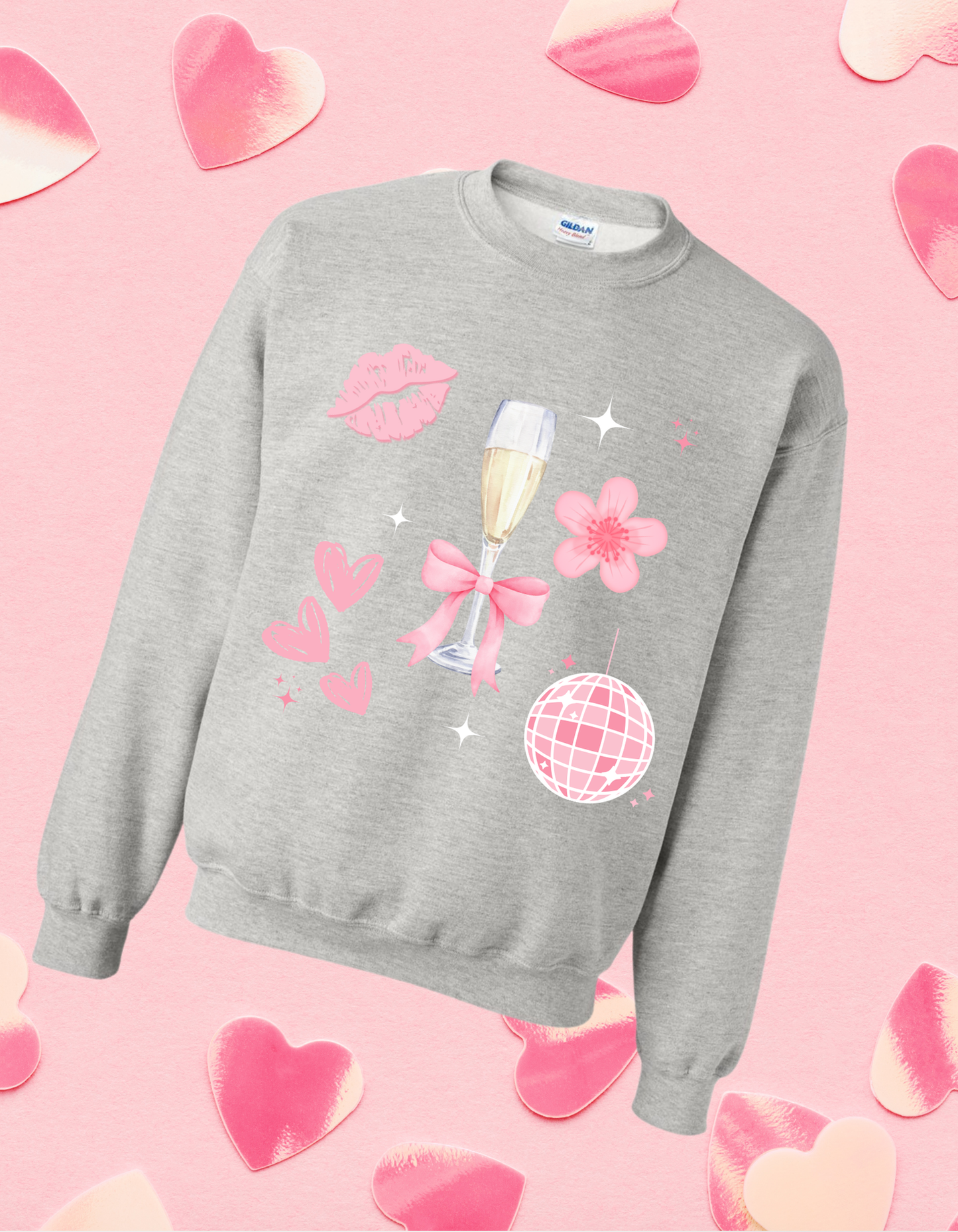 Coquette Champagne Sweatshirt