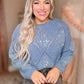 Diamonds in the Sky Sequin Sweater