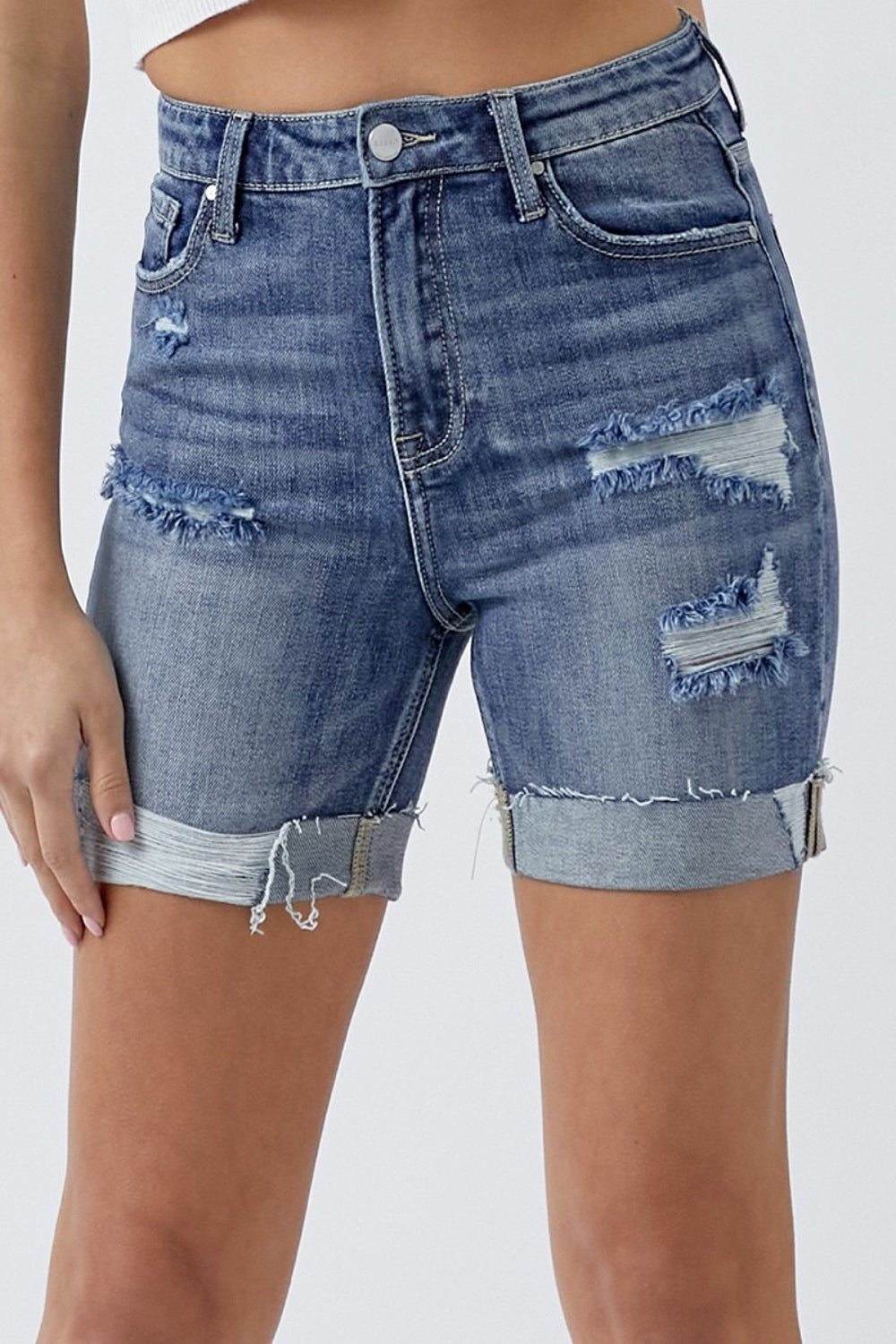 Confess Denim Shorts - Cheeky Chic Boutique