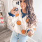 Courtside Sequin Basketball Sweatshirt