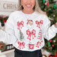 Santa, Bows, & Trees OH MY! Graphic Sweatshirt