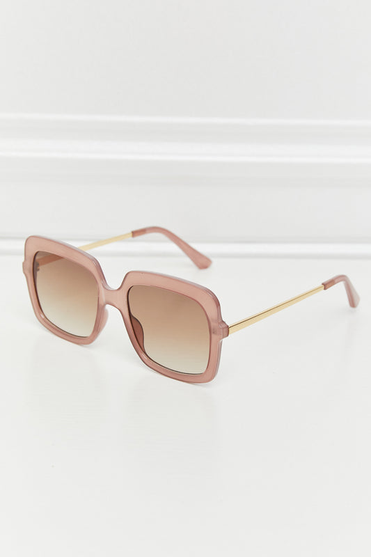 Halo Hues Square Hybrid Temple Sunglasses