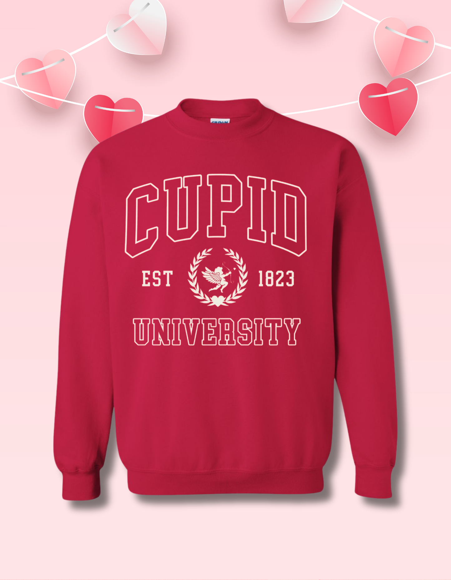 Cupid University Graphic Sweatshirt