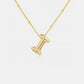 Bubble Initial Necklace A-J - Cheeky Chic Boutique