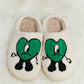 Loving You Heart Plush Slippers