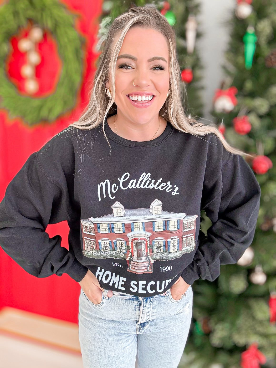 McCallister's Home Security Graphic Sweatshirt