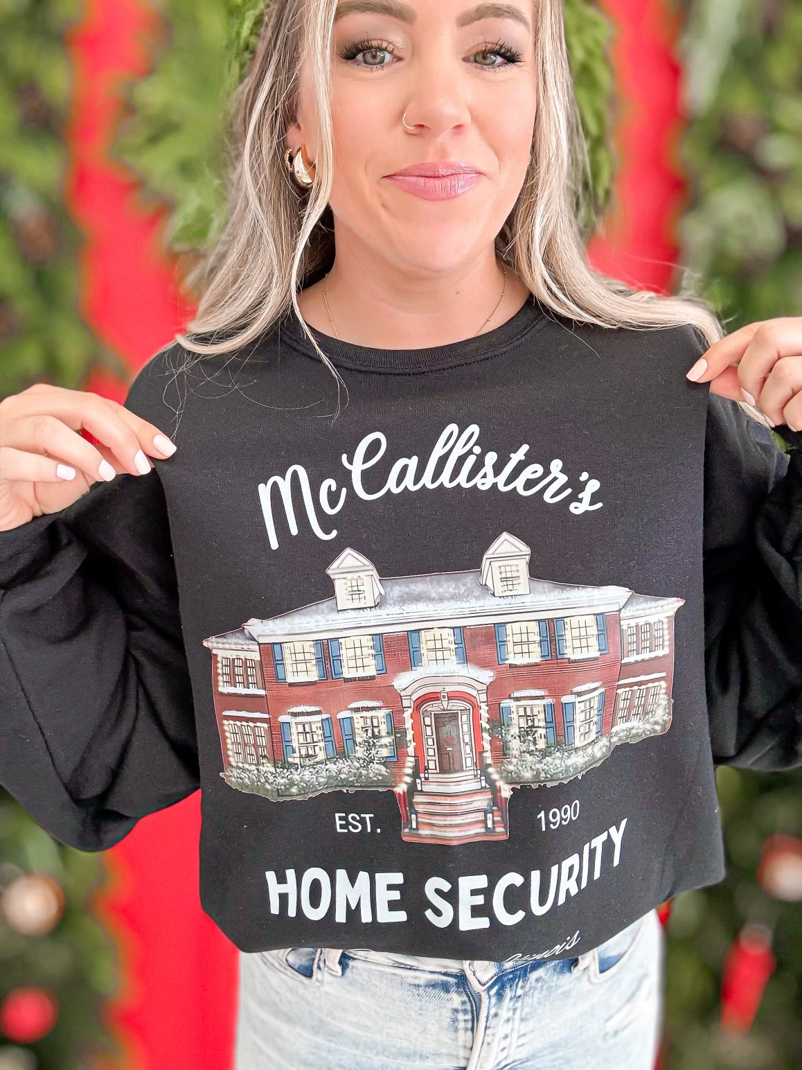 McCallister's Home Security Graphic Sweatshirt