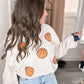 Courtside Sequin Basketball Sweatshirt