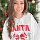 Santa University Graphic Sweatshirt