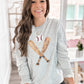 Batter Up Sequin Baseball Sweatshirt