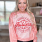 Bonfires and Boots + Lattes and Leggings Graphic Sweatshirt