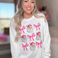 Santa Girly Graphic Sweatshirt