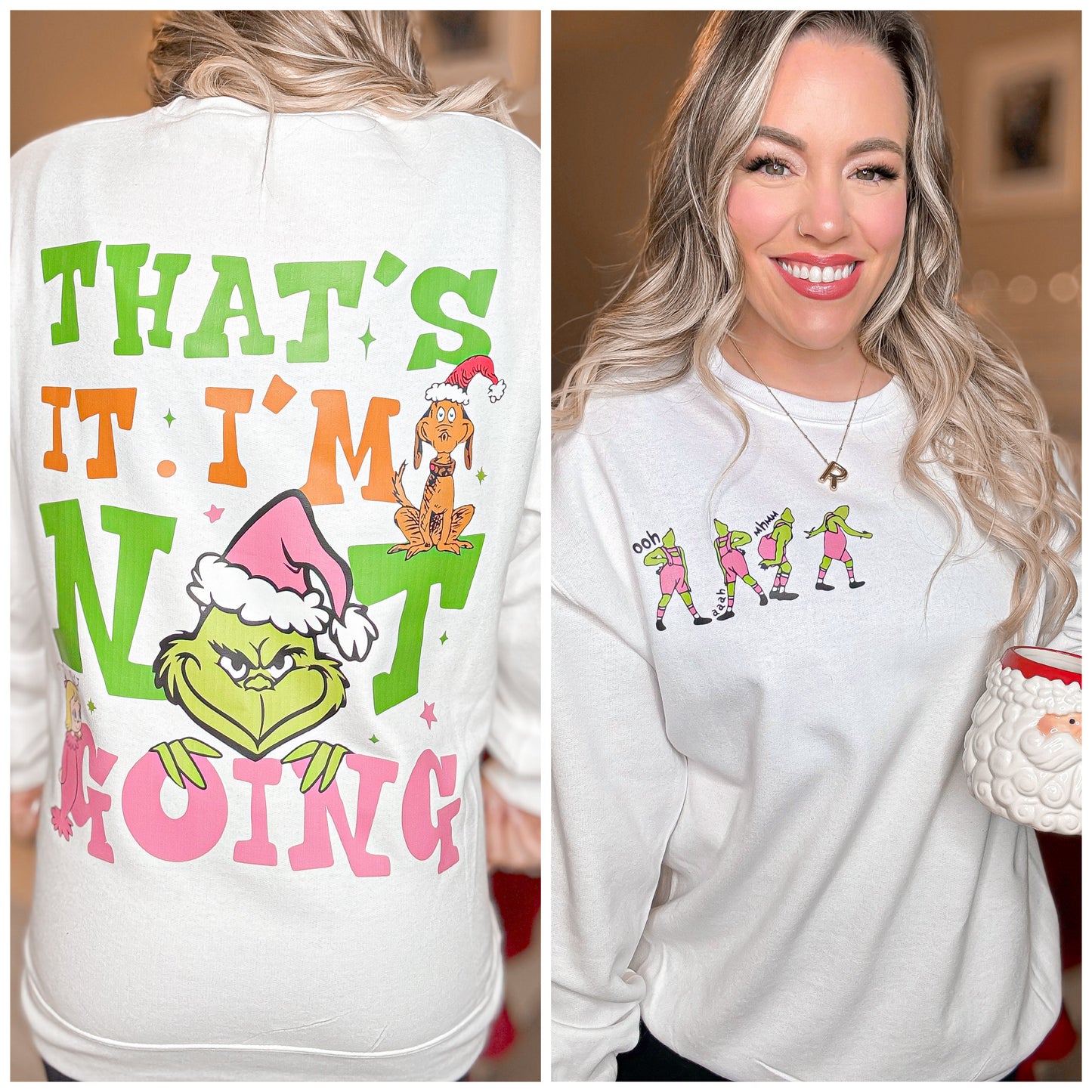 That's It, I'm Not Going Grinch Graphic Sweatshirt