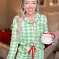 Merry Mint Plaid Lounge Set