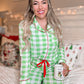 Merry Mint Plaid Lounge Set