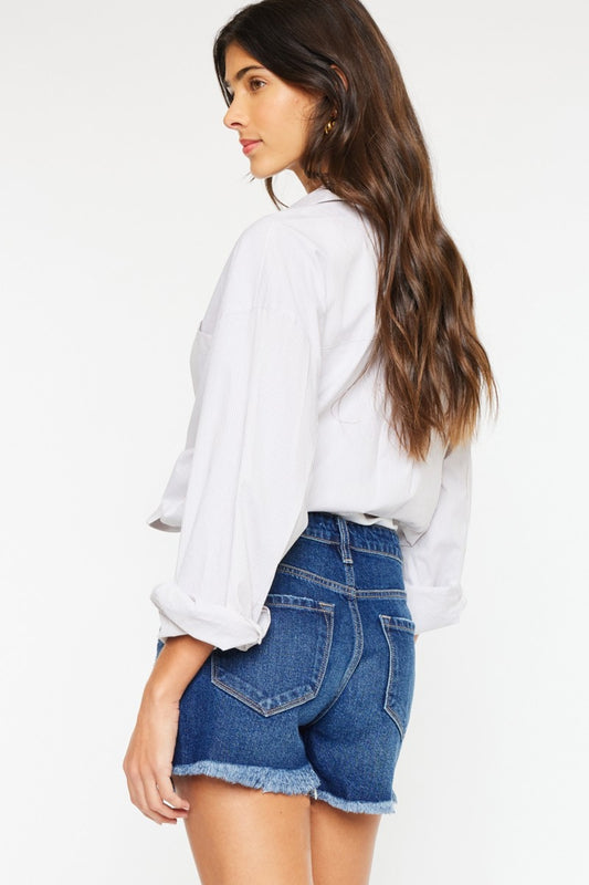 Waterfront Denim Shorts - Cheeky Chic Boutique