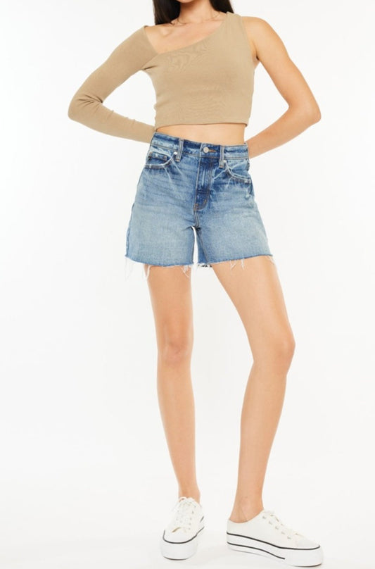 Porch Swing Denim Shorts - Cheeky Chic Boutique