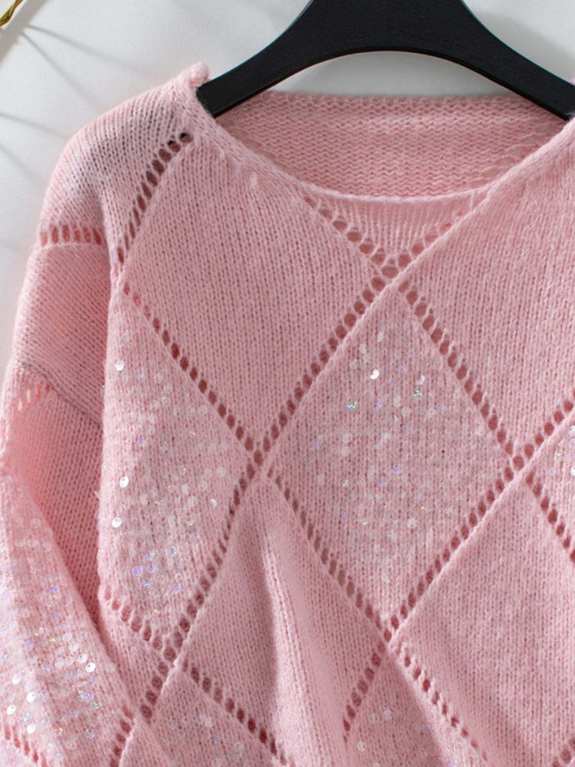 Diamonds in the Sky Sequin Sweater