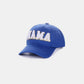 MAMA Chenille Patch Baseball Cap