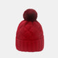 Roll Rim Cable-Knit Hat