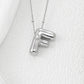 Bubble Initial Necklace A-L