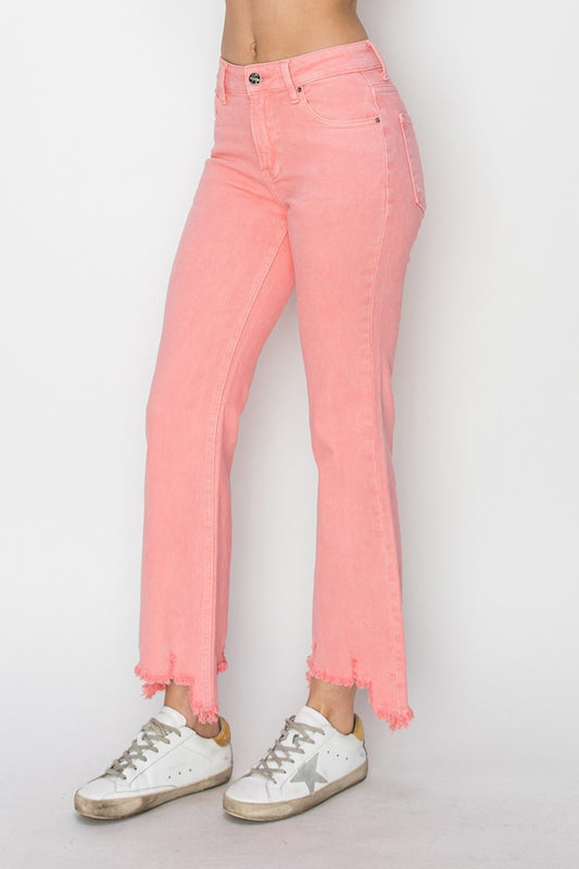 Coral Cove Denim Jeans - Cheeky Chic Boutique