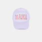 MAMA Chenille Patch Baseball Cap