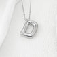 Bubble Initial Necklace A-L