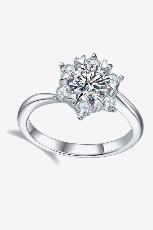 1 Carat Moissanite Zircon Ring - Cheeky Chic Boutique