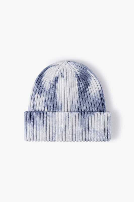 Tie-Dye Ribbed Cuffed Beanie - Cheeky Chic Boutique