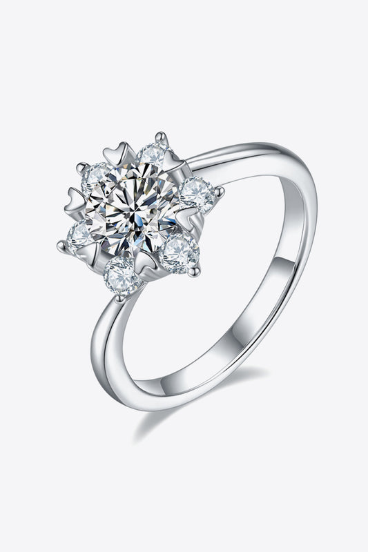 1 Carat Moissanite Zircon Ring - Cheeky Chic Boutique