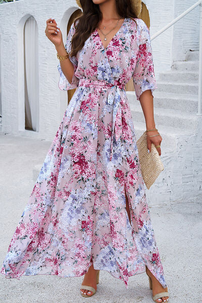 Vacay Vibes Floral Maxi Dress - Cheeky Chic Boutique