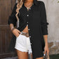 Layered Love Textured Button Down Shirt - Cheeky Chic Boutique