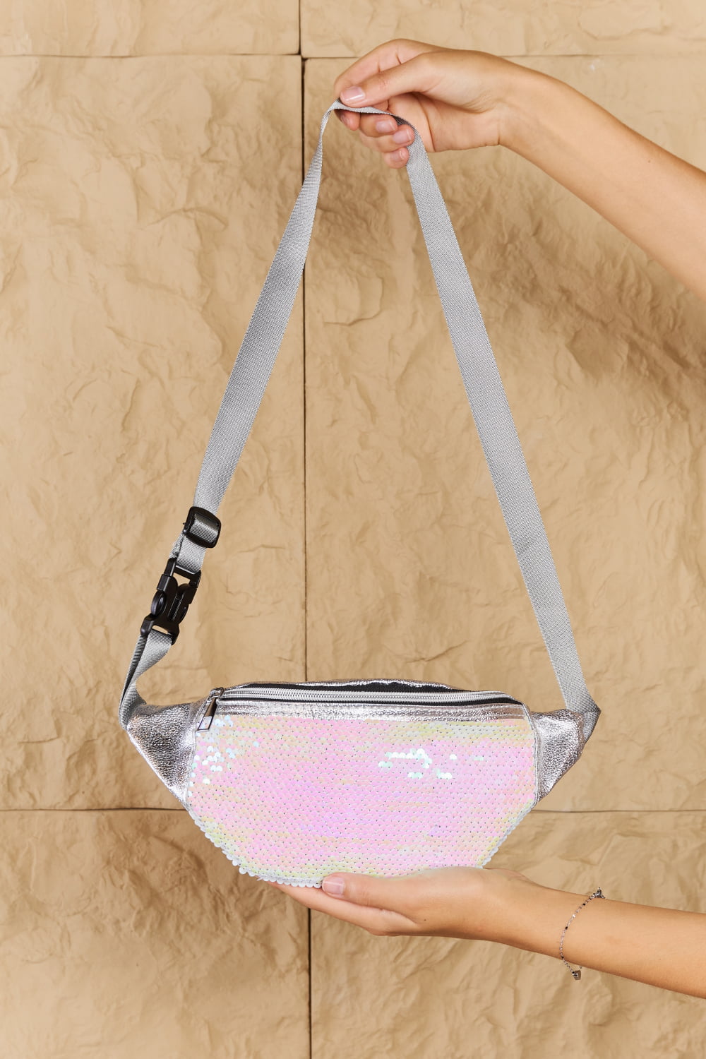 Sparkly deals fanny pack