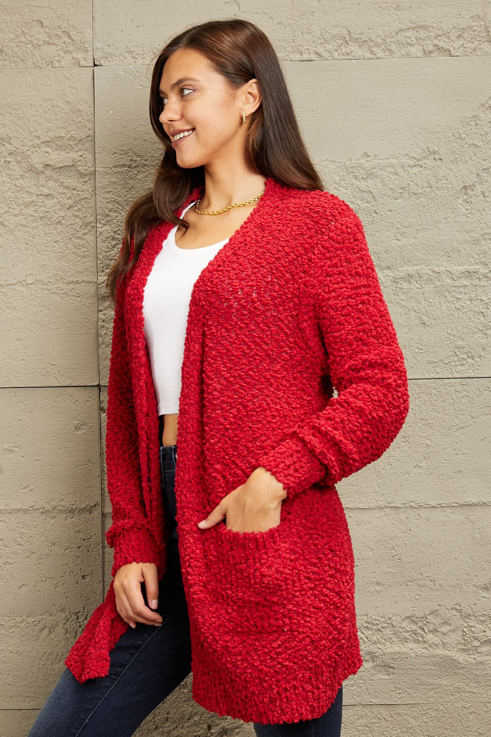 Boutique clearance popcorn cardigan