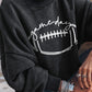 Football Gameday Graphic Sweatshirt - Cheeky Chic Boutique