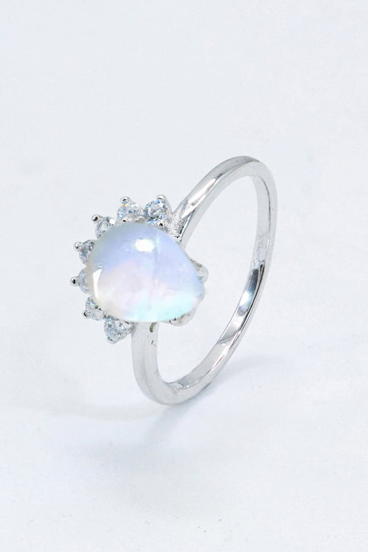 925 Sterling Silver Moonstone Ring - Cheeky Chic Boutique