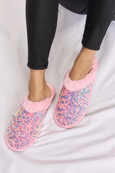 Isn't She Lovely Sequin Slippers - Cheeky Chic Boutique