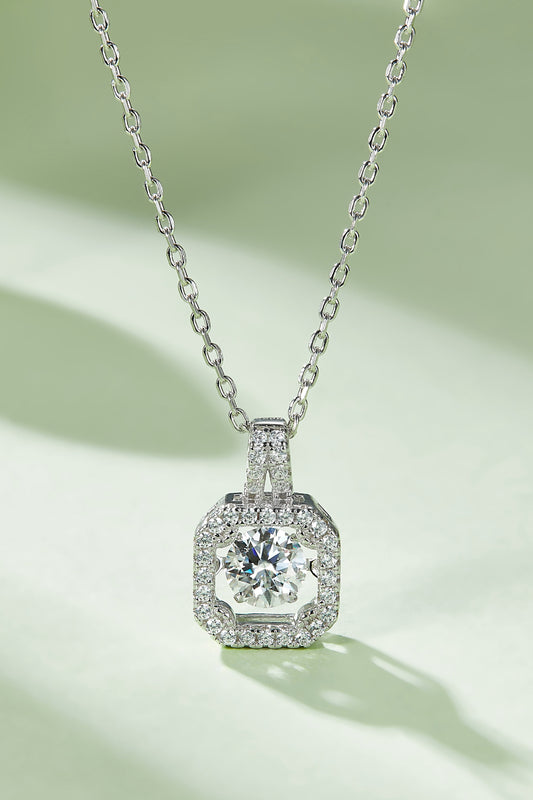 Renee Moissanite 925 Sterling Silver Necklace - Cheeky Chic Boutique